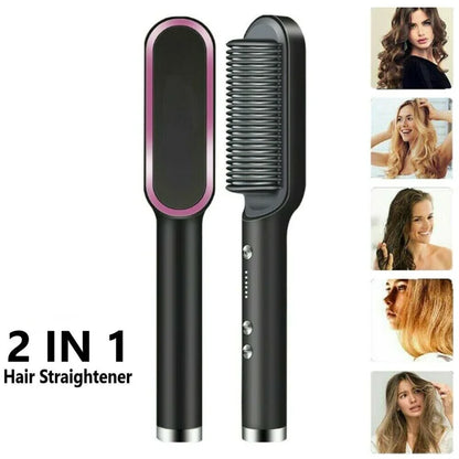 Ion Hair Straightener Brush