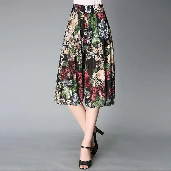 Women's Vintage Style Wide Leg Culottes