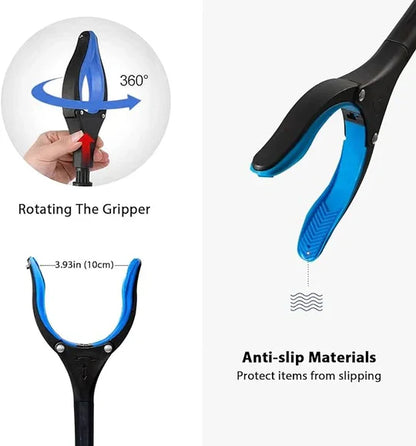 Foldable Grabber With 360° Swivel Clip