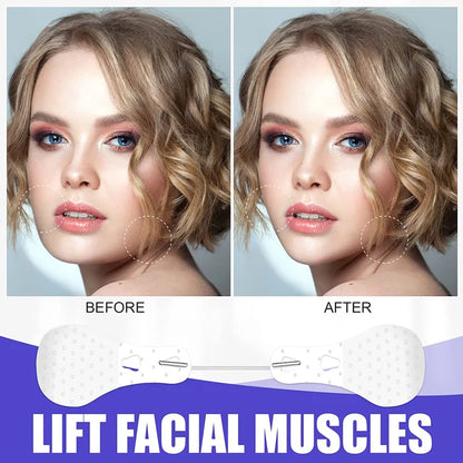 Ultra Invisible Waterproof Face Lift Stickers Kit