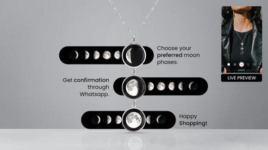 TRI-MOON NECKLACE (WOMEN)