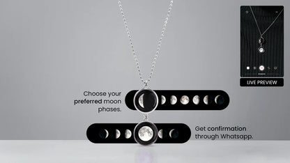 BEAD CHAIN CLASSIC TWIN MOON