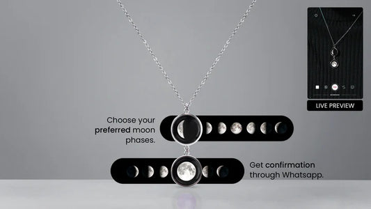 TWIN MOONLINK NECKLACE