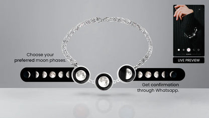 TRI-MOON BRACELET (WOMEN)