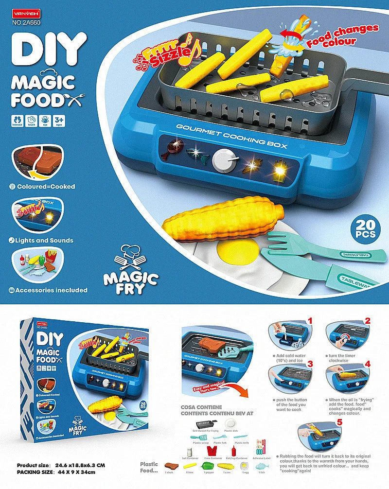 DIY Magic Fun Frying Kit Gourmet Cooking Box