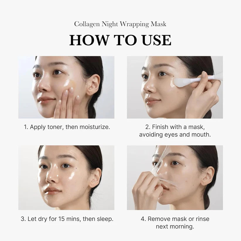 Collagen Overnight Wrapping Peel Off Facial Mask