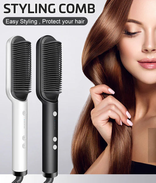 Ion Hair Straightener Brush