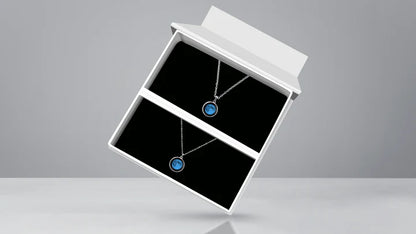 BLUE NECKLACE SET